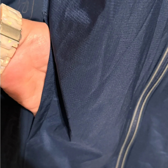 Under Armour Navy Gray Golf Jacket Men’s Black Storm Zipper Sz L - Picture 5 of 13